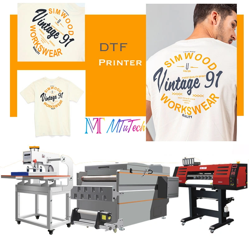 Fabric Sublimation Transfer Dtf Printer Shirt Printing Machine Mt-Dtf