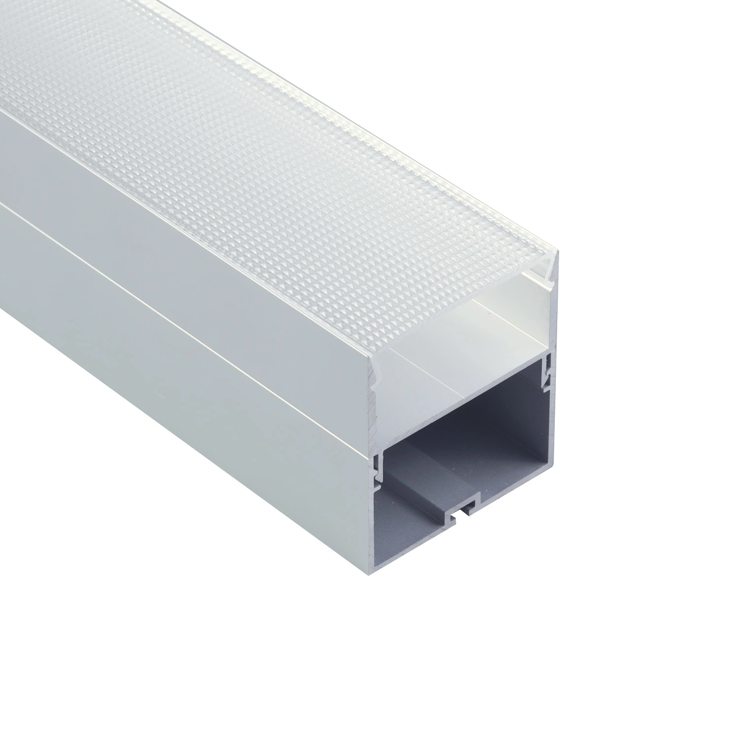 60*60mm Suspending Aluminum LED Linear Strip Housing Profile