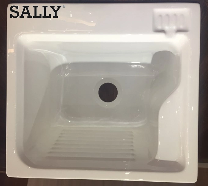 Sally Toilet Sink Shower Combo Acrylic Resin Laundry Sinks Freestanding Laundry Utility Sink Bathroom Sink Shower Drainer Waste Drain