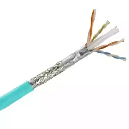 كبل شبكة كمبيوتر من نوع 24AWG رباعي الأزواج من نوع Cat5e غير مشجع