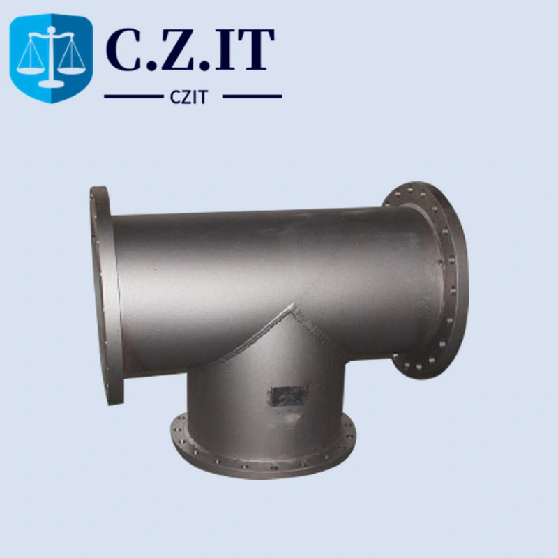 ANSI Three Way Flanged Cover Stainless Steel Basket Strainer