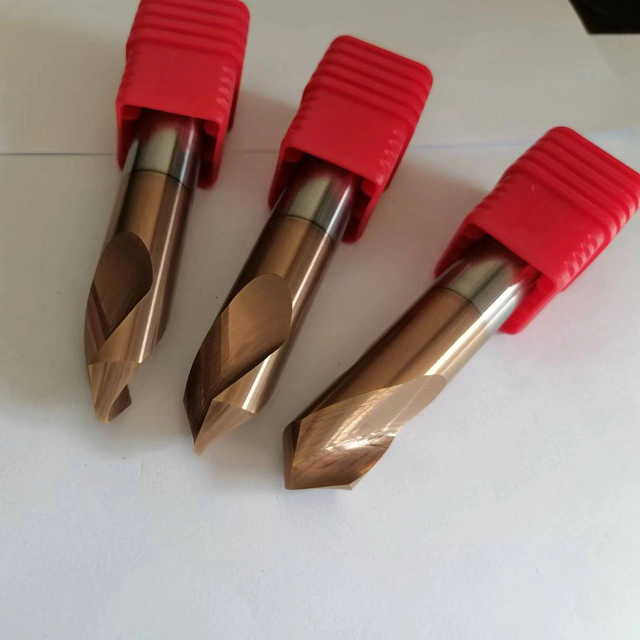 China High Speed Machine Solid Carbide 4 Flutes 45 Degree End Mill Bit Milling Cutter Carbide High Precision 4 Flutes Flat End Mill Tools