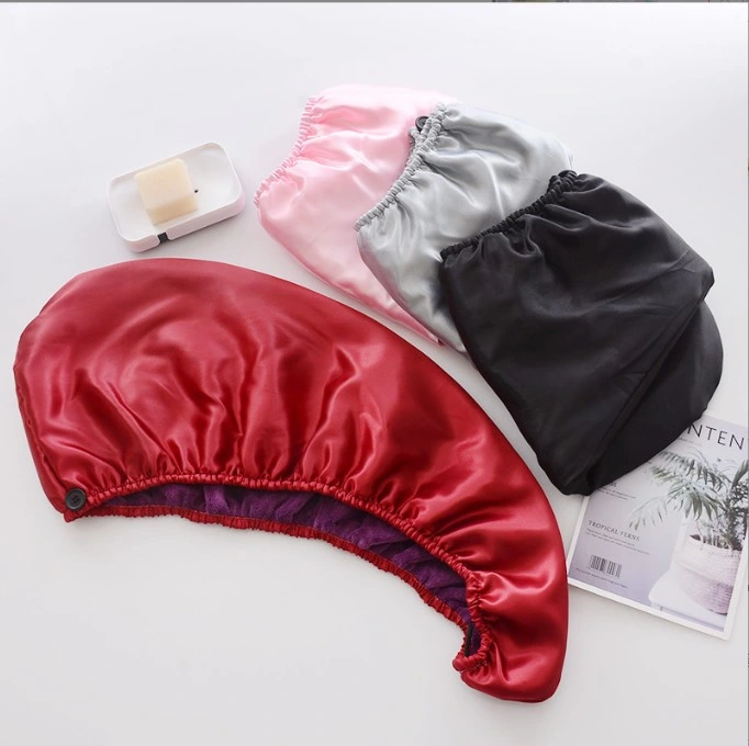 Microfiber Shower Cap Manufacturers Wholesale/Supplier European and American Style Dry Hair Cap Absorbent Quick Dry Package Head Dry Towel Quick Dry High-Grade Adult Dry