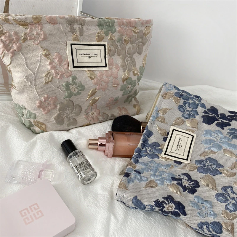 Novo saco cosmético tela bolsa de dinheiro de moeda bolsa armazenamento Saco Portátil para mulher caixa pequena organizador para maquiagem armazenamento de batom