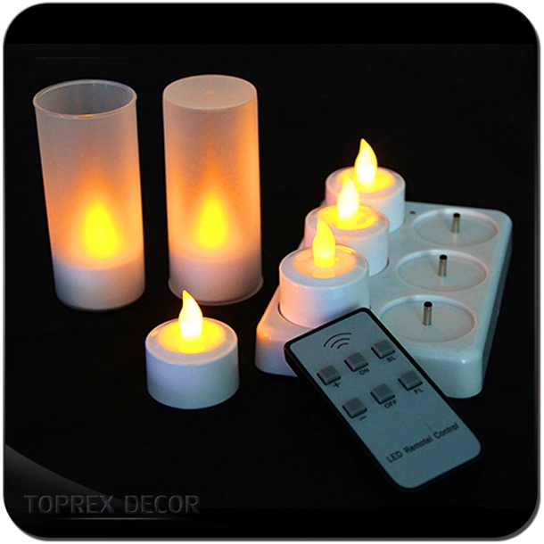 New Product Ideas 3.6V Mini LED Tea Lights Outdoor Christmas Candles with 6 Functions