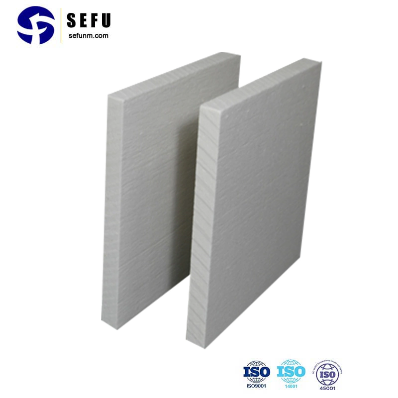 عزل مضاد للحريق مصنوع من ألواح الألياف الخزفية الحرارية الصينية Sefu China Thermal Fiber Plate لوح من الألياف الخزفية