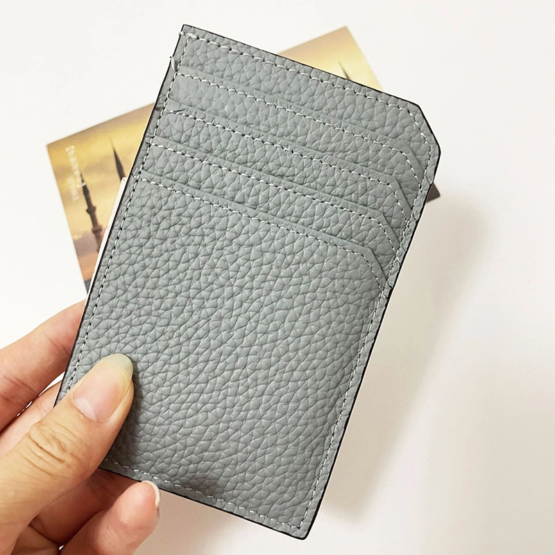 Al951 Luxury mulheres titulares de couro Wallet Designer &amp; o titular do cartão de crédito empresarial personalizado