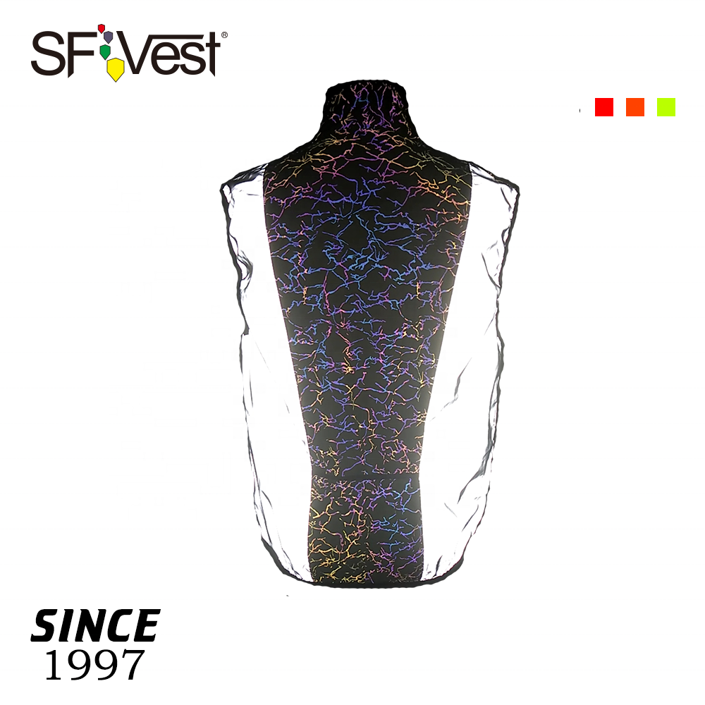 High Visibility Cycling Outdoor Safety Sports Vest with Pockets