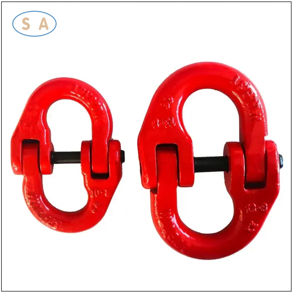 Forging G80 Connecting Link Anchor Lifting Chain Double-Ring Connecting Link