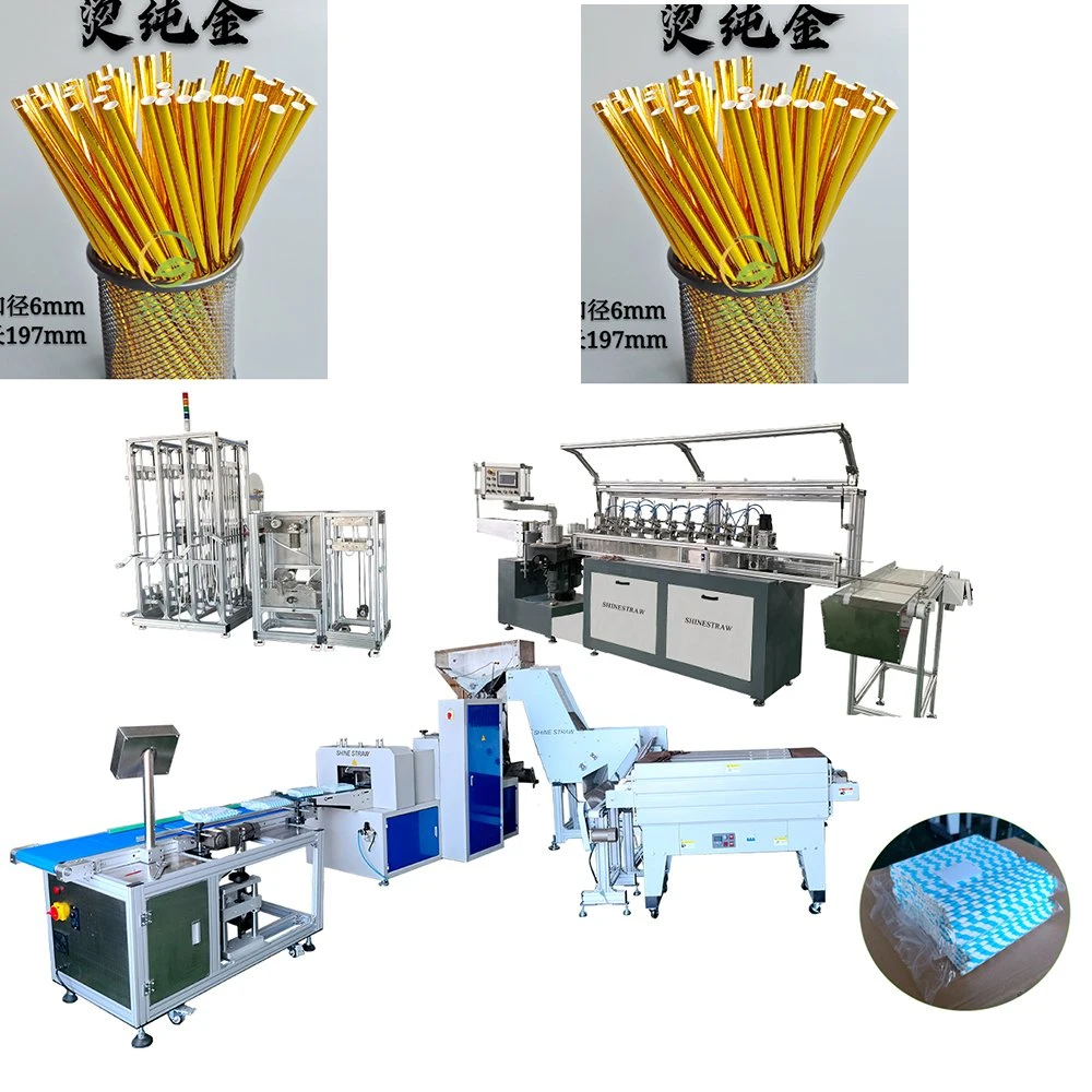 Party Paper Straw Making Machine Nail Making Machines Equipment