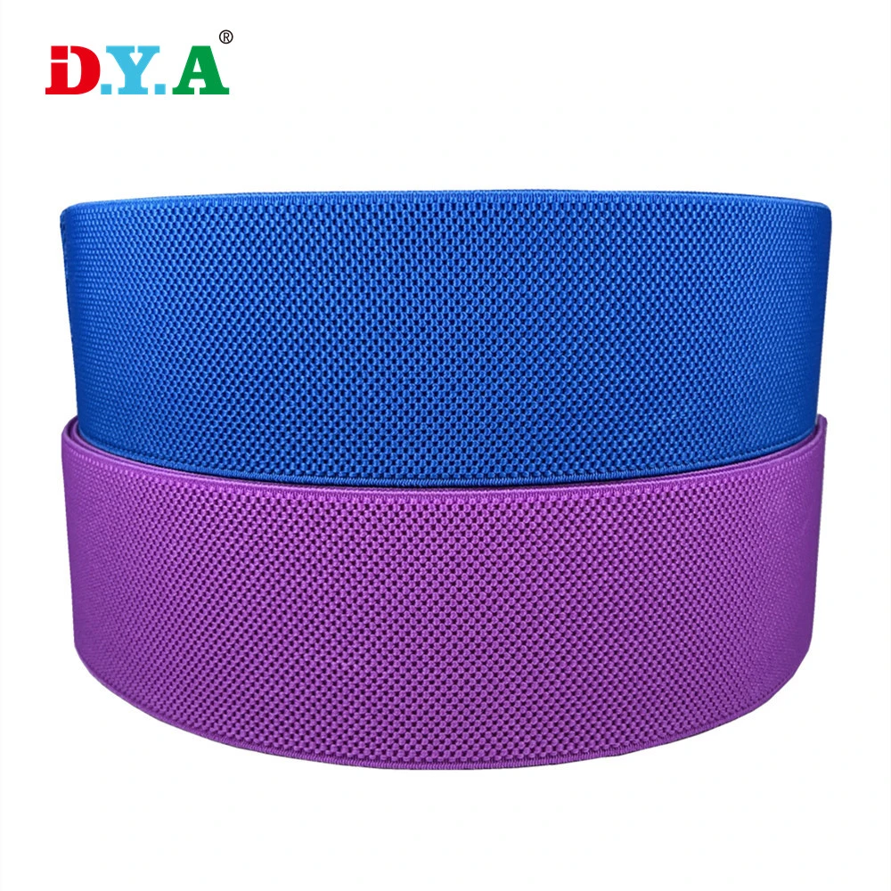 Factory Wholesale/Supplier Color Elastic Web Band Non-Shuttle Waistband Belt Elastic