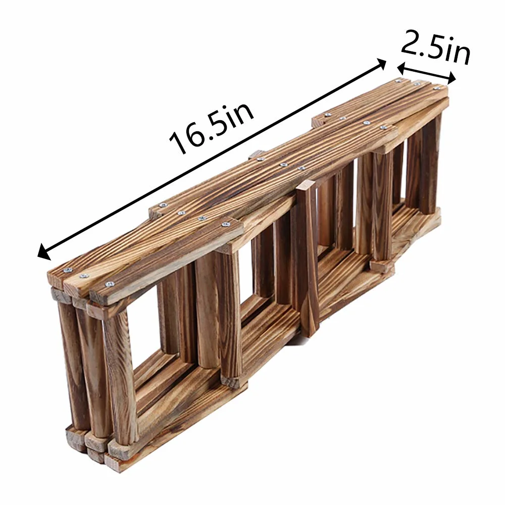 Stockage Cave empilables bouteille pliable Stand titulaire étagère en bois d'affichage Rack Vin