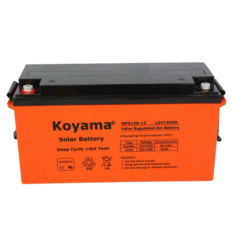 Long Life Solar Power Storage 12V Floating 150ah Storage Battery