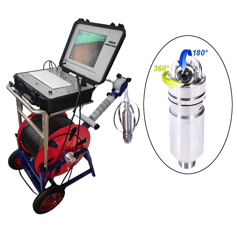 200m 300m 500m 12 Inch Big Screen Borehole Camera Deep Water Well Inspection Camera Price