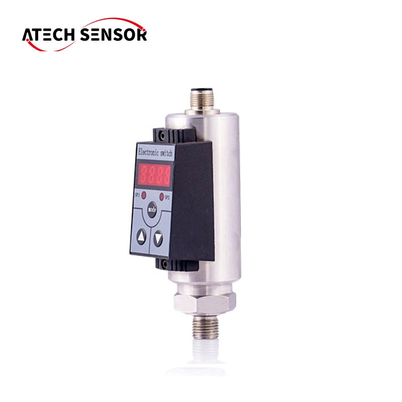 Pressure Controller Switch PNP NPN Analog Output 4-20mA 2 Times Pressure Range of Full Scale for Hydraulic Industry 0~100MPa