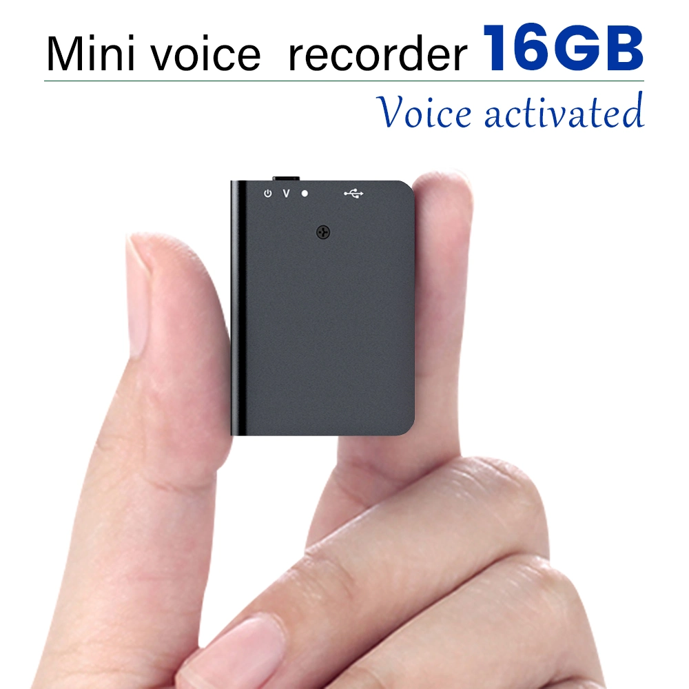 Mini enregistreur sonore 8/16Go Digital Voice Recorder d'enregistrement audio professionnel de l'appareil petit USB MP3 Enregistreur à activation vocale5.011 critiques40 arrêtés