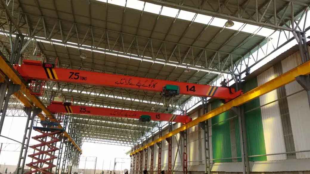 20t Single Girder Workshop Bridge Cranes Overhead Crane