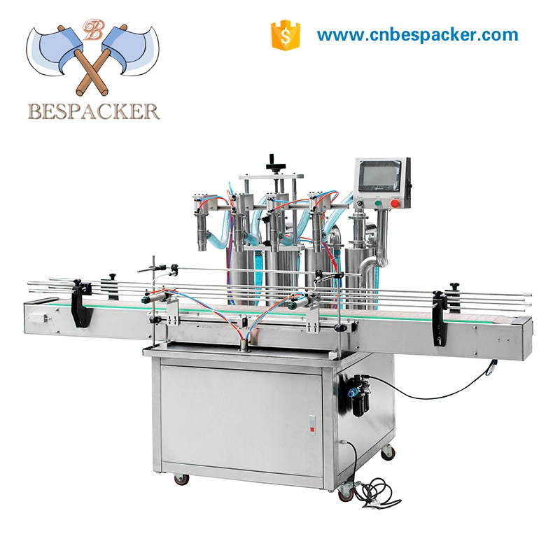 Stand Type Automatic Direct Flow Liquid Filling Machine