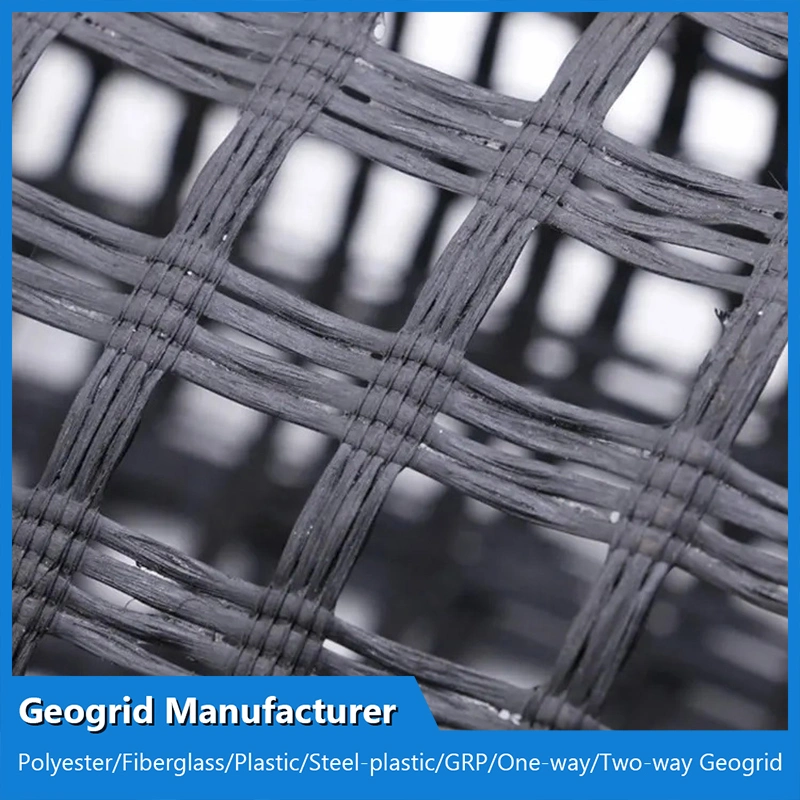 50kn 200kn 300kn Fiberglass Biaxial Geogrid manufacturer for Asphalt Overlay Reinforcement