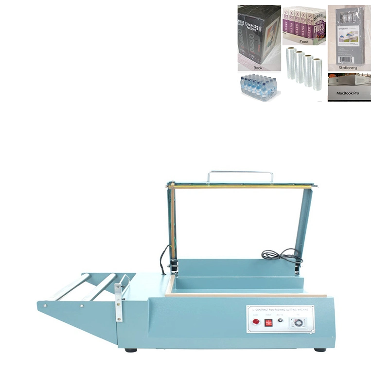 Semi Automatic Manual Thermal Cutting L Bar Heat Sealing Shrink Wrapping Machine