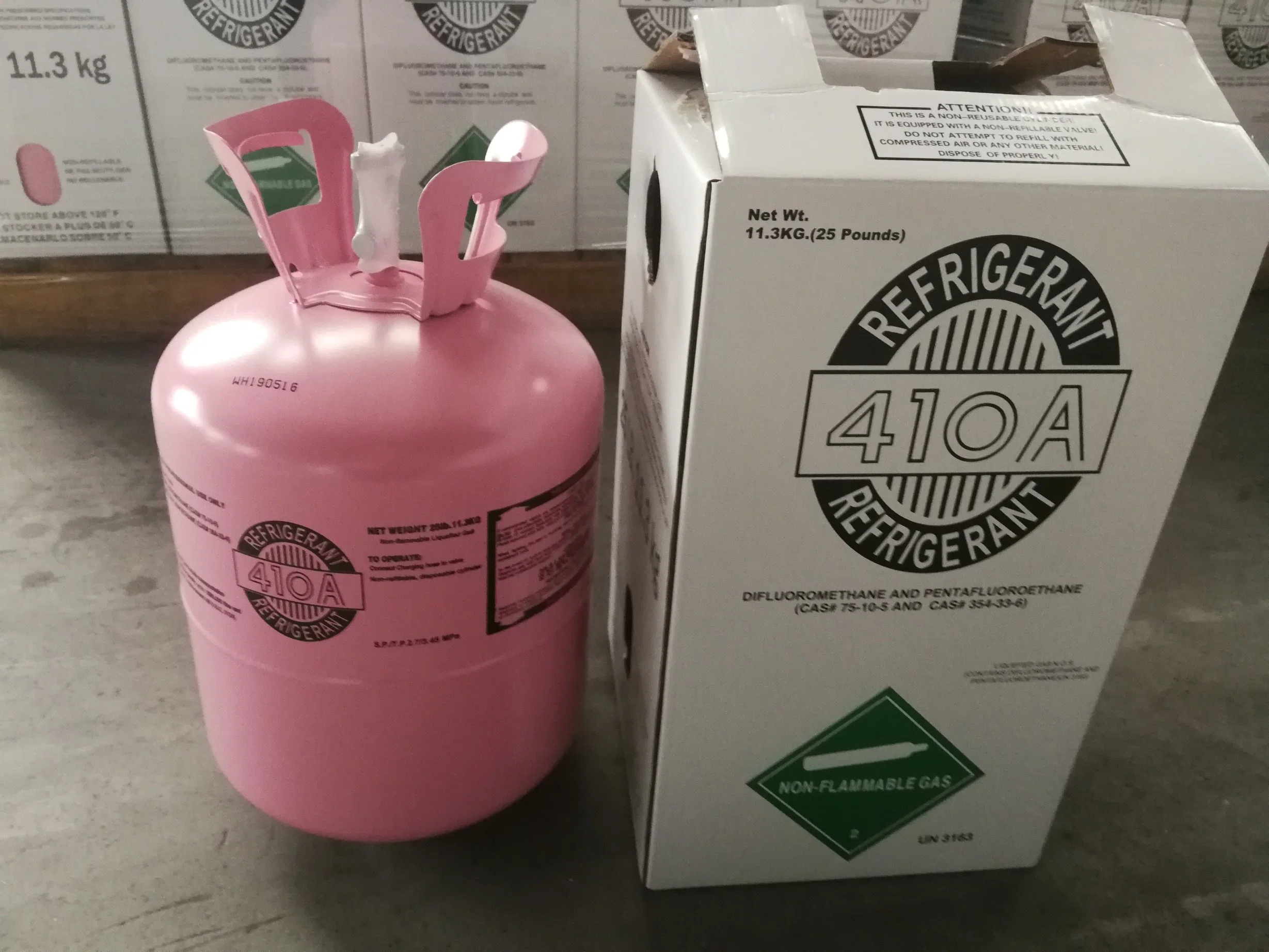 13.6kg Tank 100% Pure Refrigerant Gas R134A