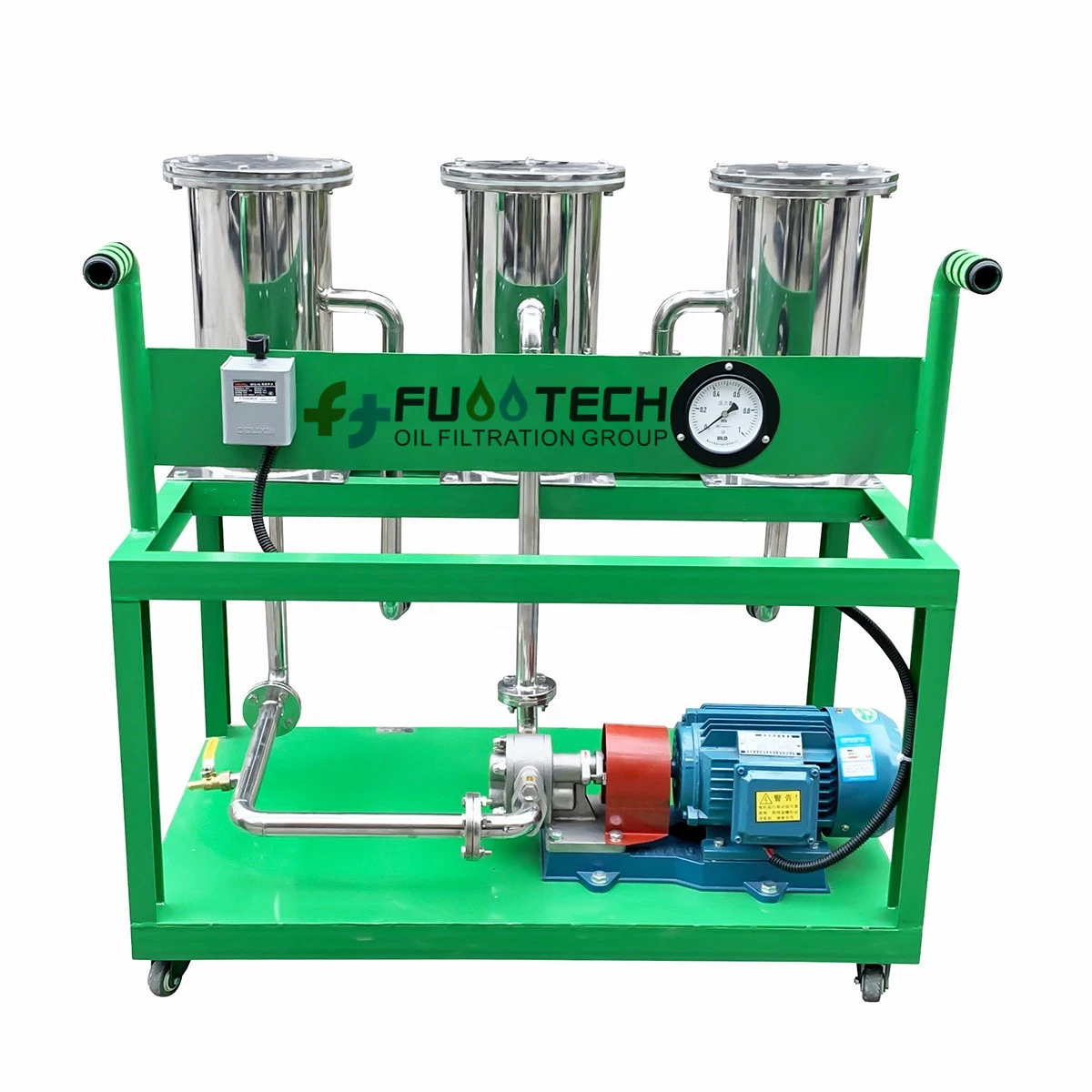 Small Type Oil Filtration Unit for Oil Purification Oil Pumping and Oiling Transformer Oil Tanks