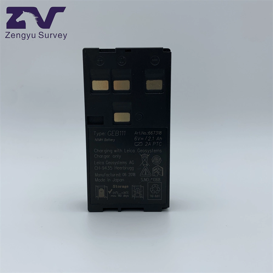 Zengyu Geb111 Battery for Lei Ca Survey Equipment DNA03 DNA10 GPS500 GS50 GS50 GPS Rcs1100 Sr500 Sr510 Sr520