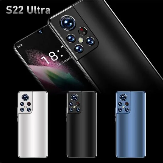 Foreign Trade Hot Sale Wholesale/Supplier Original Unlocked S22 Ultra 6.9 Smart Phone Mobile Phone,