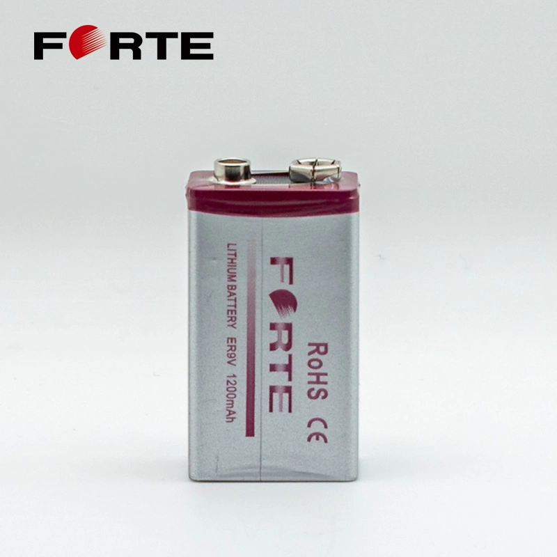 1200mAh Smoke Alarm 9V Battery Er9V