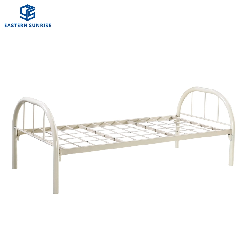 Furniture Bedroom Furniture Home Furniture Low Price Metal Grid Single Bed Chinese Furniture