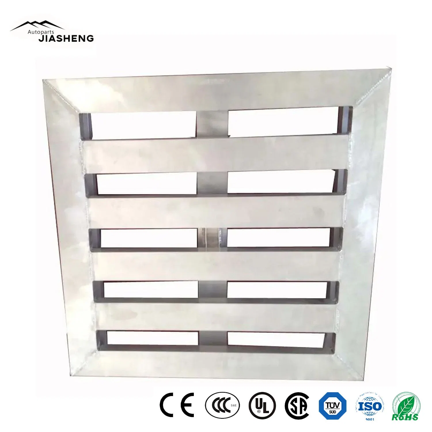 Single/ Double Faced 4 Way Entry Load Capacity 1000kg Warehouse Metal Steel Pallets China Supplier