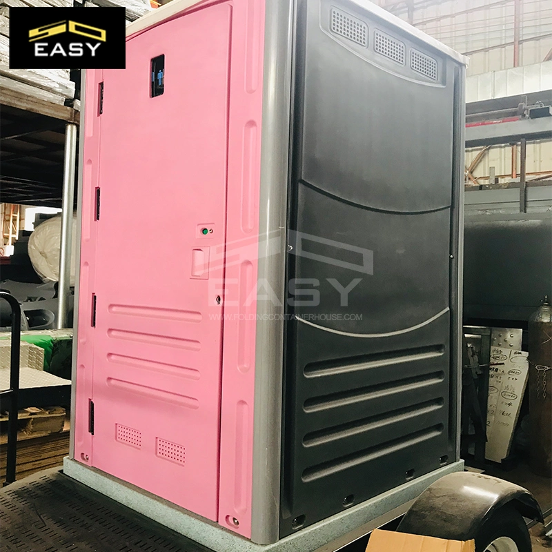 Color plástico HDPE Baño portátil exterior Moveable Showeroom