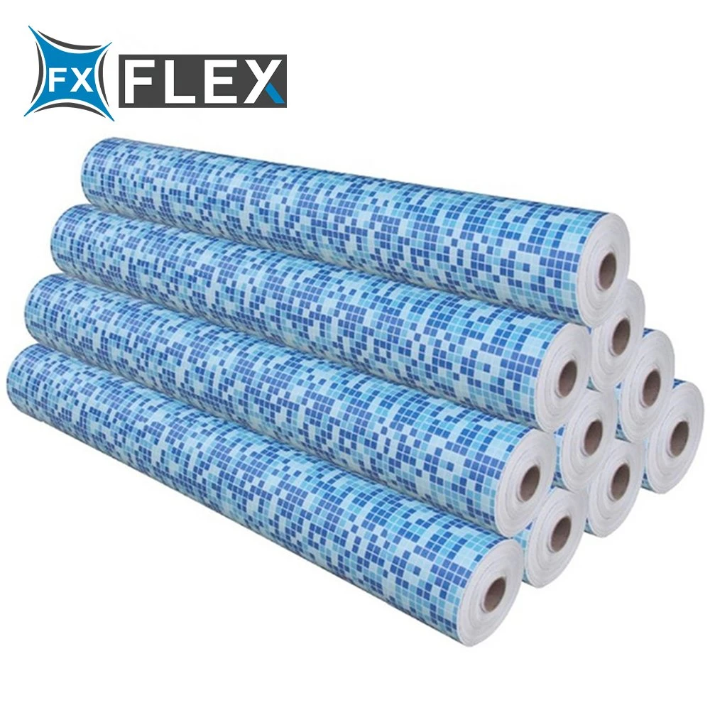 Manufacturer Supply PVC Swimming Pool Liner Material Accessories Mosaic