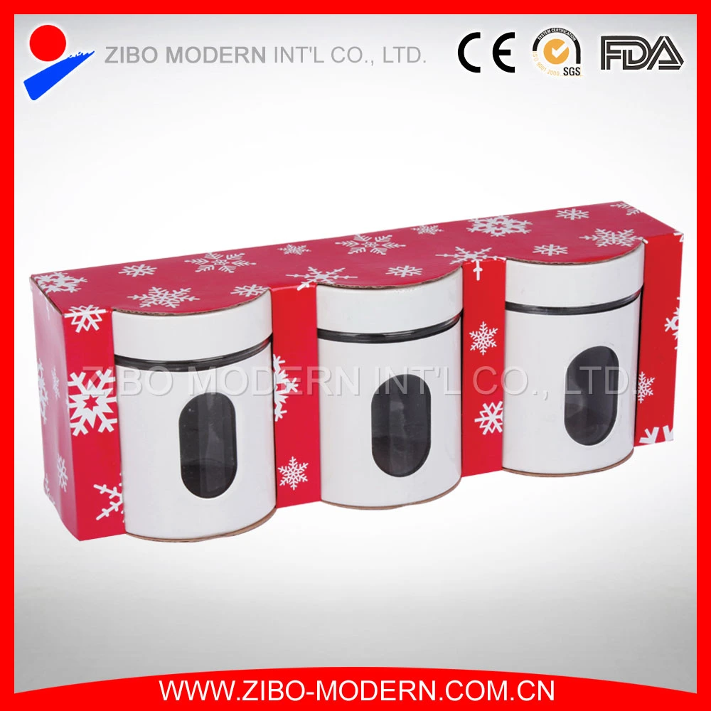 Glass Canning Jars for Canning Wholesale/Supplier with Stainless Steel Design