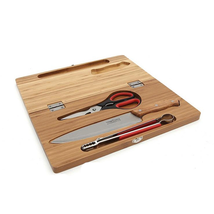 Customized Outdoor Bamboo Eco-Friendly Bamboo Cutting Boards Products Bamboo Set