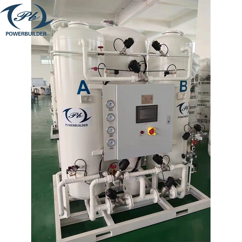 High Efficient 99%-99.999% Purity Small Psa N2 Gas Nitrogen Generator for Food Processing