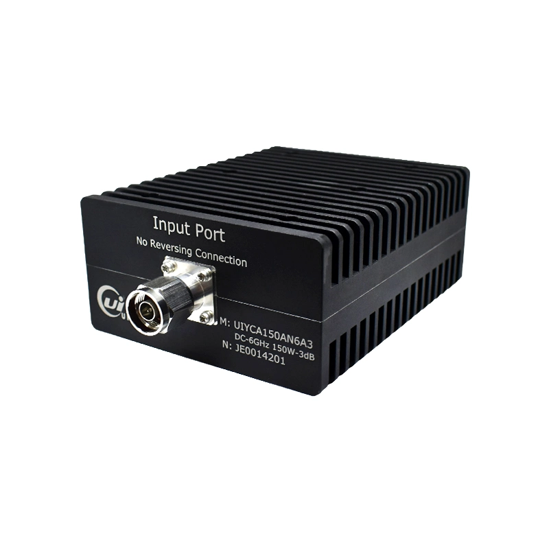 1~60dB de atenuación de 150W AMPLIFICADOR fijo coaxial tipo N DC-3GHz atenuador de RF