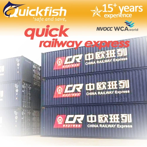 Rail Freight Shipping Freight Forwarder to Door Railway Transport Shipping Agent to Europe