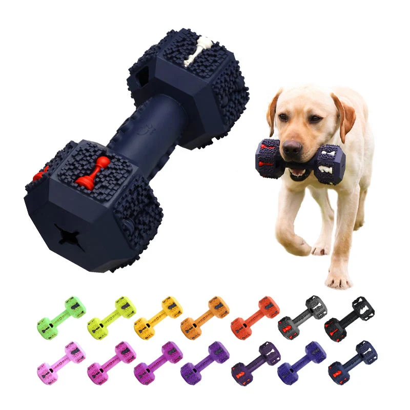 Modern Manufacture Indestructible Leakage Hiding Food Bite Pet Chew Dog Toy