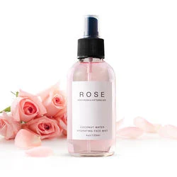 AIXIN Belleza Cosméticos etiqueta privada Rosa Facial Mist Toner Spray Reparación de la piel Iluminación cara hidratante Toner Spray agua de rosa