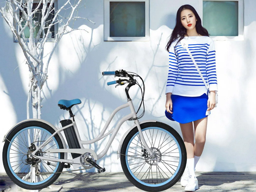 CE Approved 36V 250W Green Power City Electric Charging Bikes for Sale