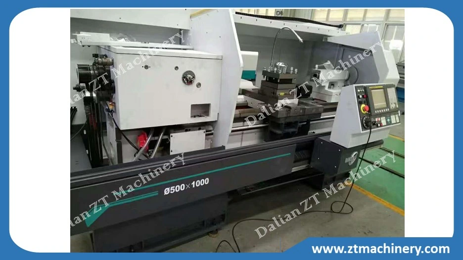 Dalian 45 Degree Slanted-bed Fanuc Controller CNC Lathe 8 Inch Chuck Torno