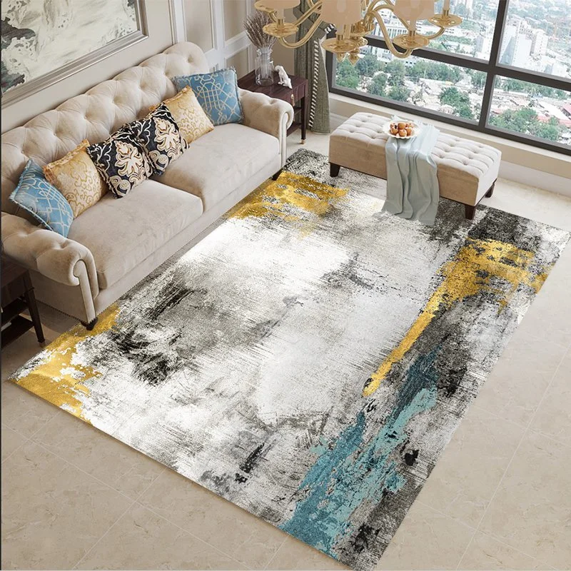 3D Living Room Carpets Luxury Large Size Mat Custom Design Classic Carpet