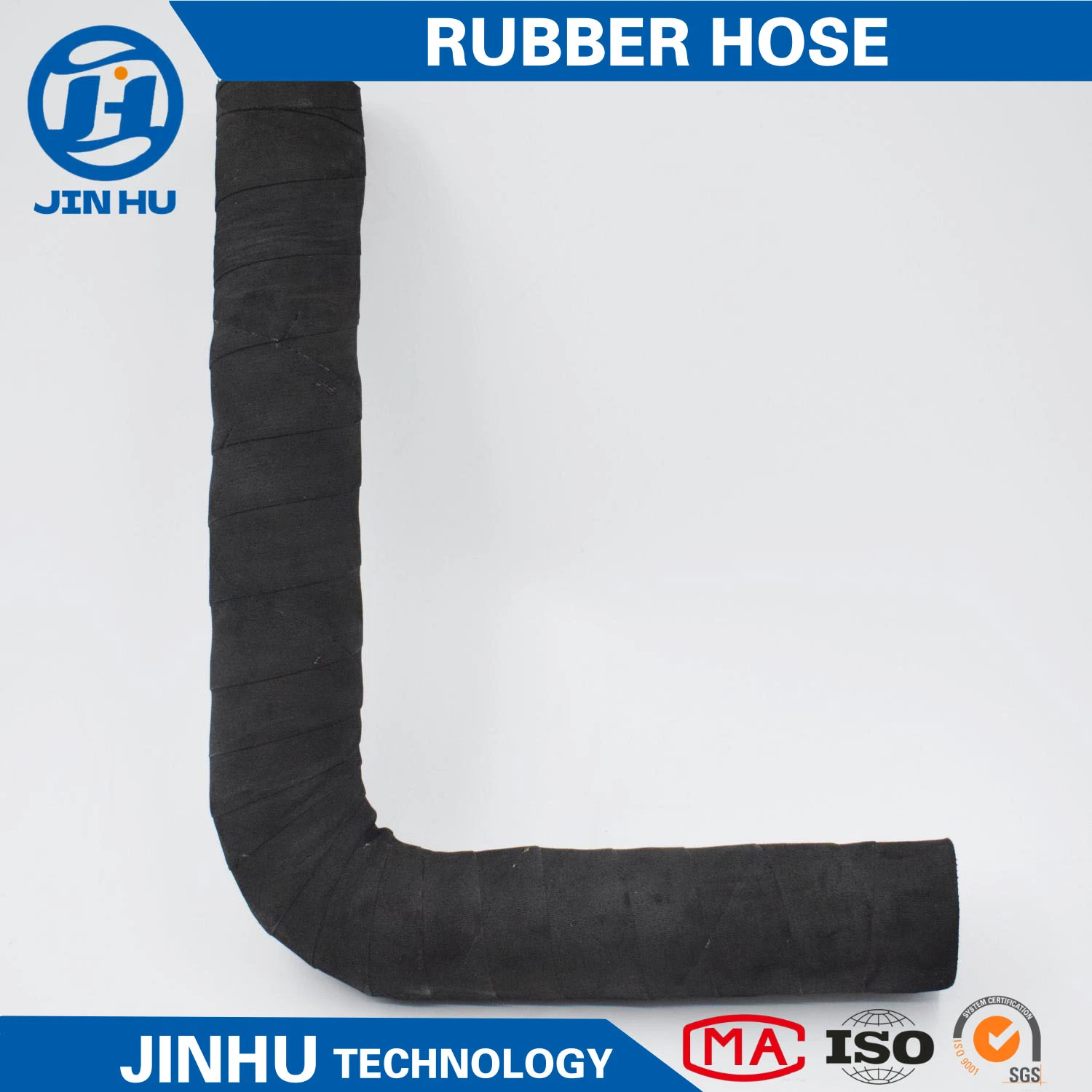 Jinhu China High quality/High cost performance  Reinforced Automotive Power Steering Fuel Supply Inlet Rubber Pipe (OEM)