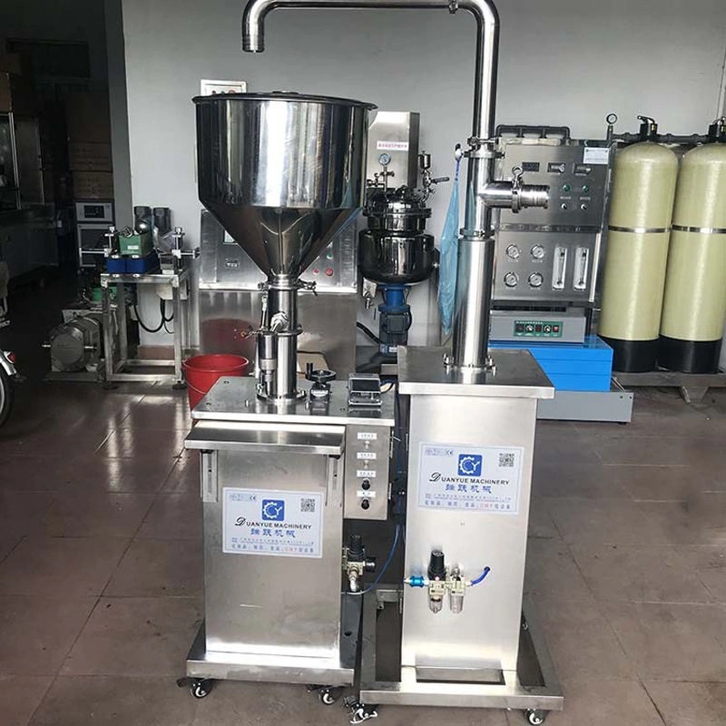 Pneumatic Vertical Cosmetic Feeding Pump Suction Machine Transfer Pump Suction Machinery