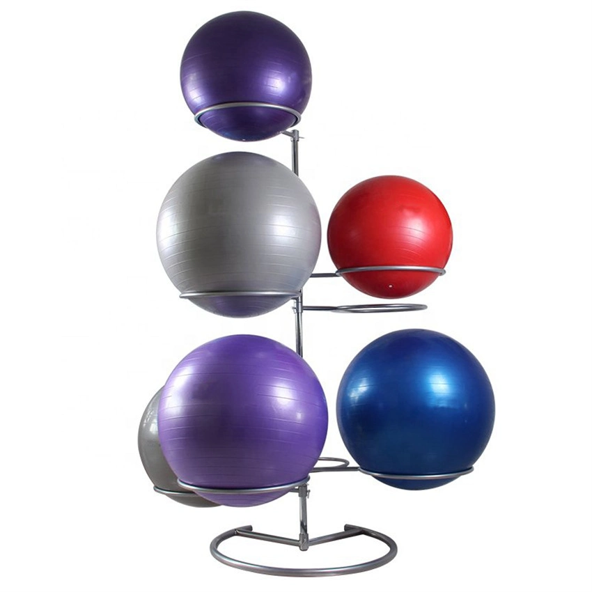 Fitness Equipment Gym Accessories Professional Gym Ball Yoga Steel Storage Rack Yoga Ball Storage Stand Yoga Ball Display Rack