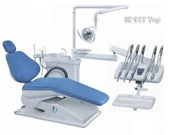 New Design Economic Dental Chair with Operation Lamp (Kj-917)