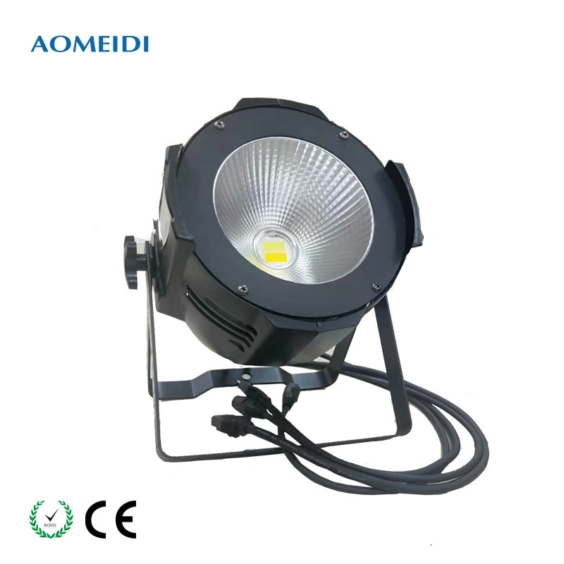 Iluminação profissional de estúdio de 200 W COB LED par público DMX Cilindro de fase