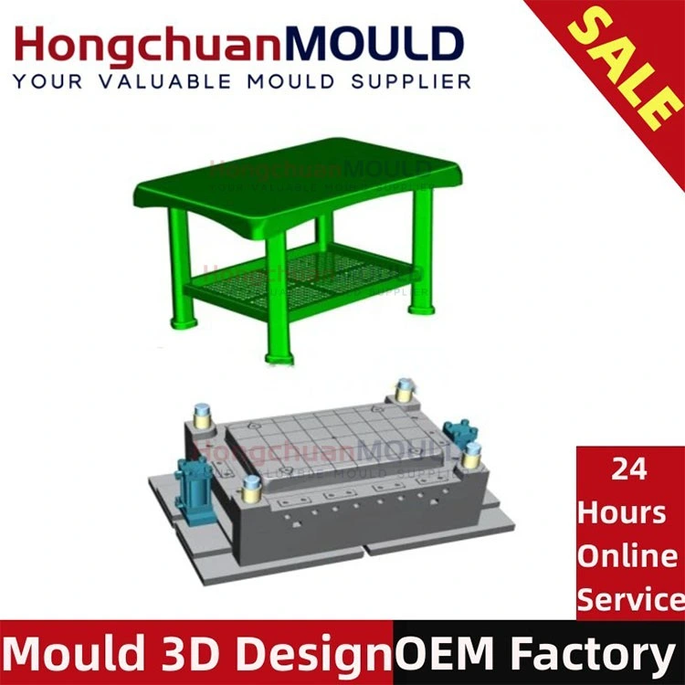 Мебель для дома Пластиковые стульи Столы стол/стол Пресс-форма Rattan Дизайн инъекция Пресс-форма