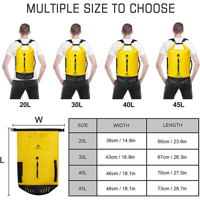 New Multifunction Waterproof Backpack with Phone for Paddleboarding Dry Bag